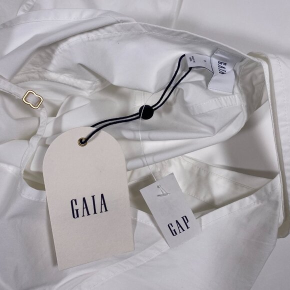 GAP x CULT GAIA White Back Cut-out Shirt - Picture 7 of 7